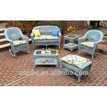 CS- (9) Kindermöbel PE Rattan Kinder Sofa Set